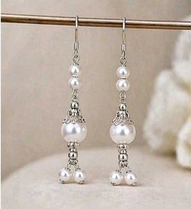 Elegant Pearl Drop Earrings