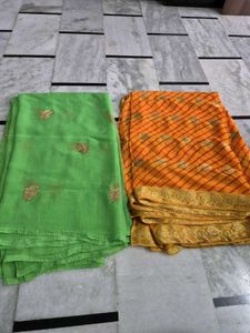 Beautiful chiffon Sarees