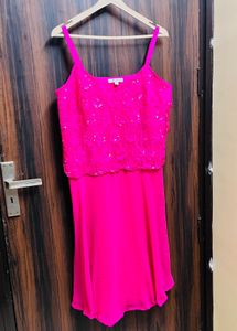 Stunning Pink Sequin Dress