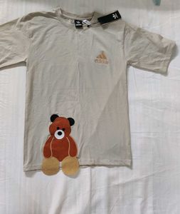Adidas Bear Graphic T-Shirt