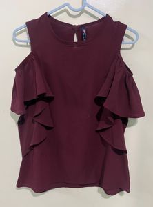 Cold Shoulder Top