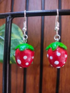 Cute Strawberry Earrings