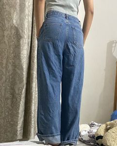 baggy Blue Denim Jeans