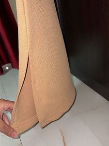 Classic Tan Textured Trousers