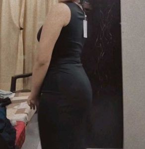 Black One-Shoulder Bodycon Dress 🖤✨