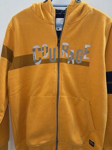 Mustard Hoodie with Zip