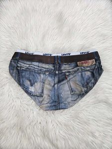 Levi's Denim Print Briefs/Panty