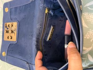 Auth Tory Burch Britten continental Crossbody Bag