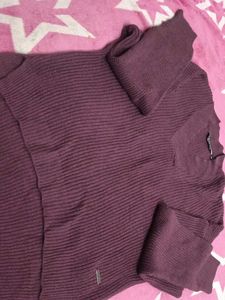 Cozy V-Neck Knit Sweater