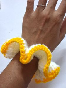 Handmade Crochet Hair Scrunchie