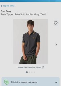 Fred Perry Polo T Shirt