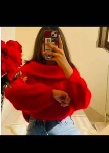 Off-Shoulder Sweater( lavender color available)