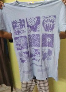 Blooming Flower Graphic T-Shirt