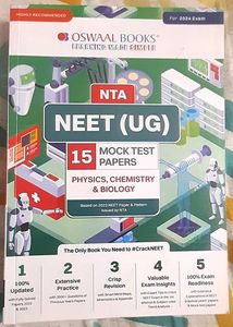 Oswaal Books NEET (UG) Mock Test Papers