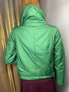 Green Puffer Jacket