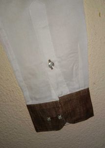 Men's White Casual Shirt
