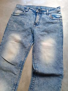 Acid Wash Denim Jeans