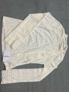 Elegant White Lace Blouse