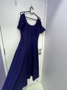 Elegant Navy Blue Dress