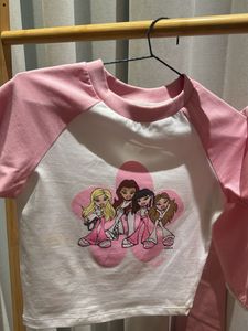 Limited Edition Bratz Pink Lace Crop Set XS