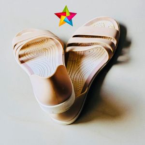 ☔️ Rainy wear - Chic Nude Jelly Sandals
