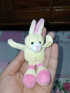 Cute Yellow Bunny Plush Toy 🎀