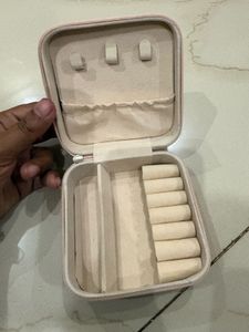 Pink Travel Jewelry Box