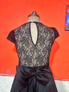 Elegant Black Lace Gown