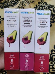 mamaearth lipstick set 3