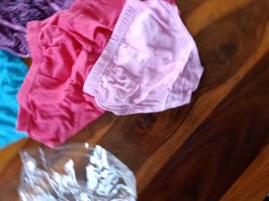 6 Cotton Briefs(5-6 year old girl)
