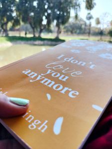 I Dont Love You Anymore Book