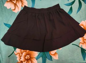 Shein Party Off Shoulder Wrap Crop Top with Layere