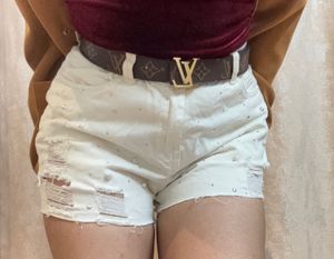Ginger White Shorts