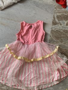 Sparkly Striped Party Dress