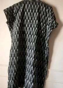 Elegant Pure Cotton Organic IKKAT Kurti