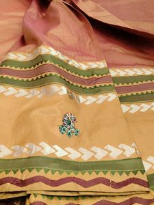 Elegant Yellow Saree with Intricate Design