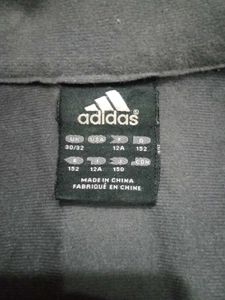100% Adidas Blue Track Jacket MADHE IN CHINA  BRAN