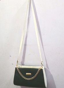 Black And White Sling Bag