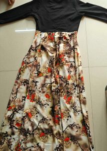 Floral Print Maxi Dress