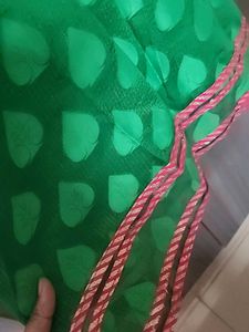 Green A Line Kurta