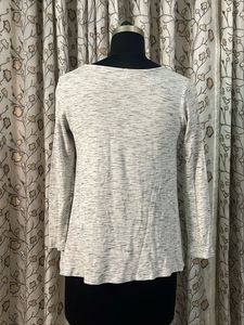 Cozy Marled Long-Sleeve Top
