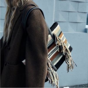 Zara Limited Edition Bohemian Hand Bag From NYC