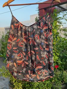 Floral Print Cami Top