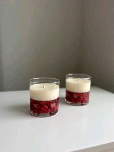 Heart Jelly Candle
