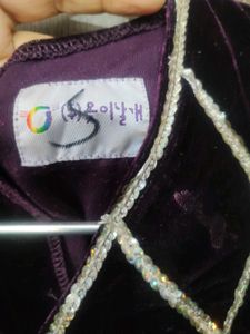Velvet Party Crop Top high quality v