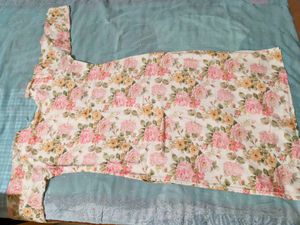 Elegant Floral Kurta Set with Dupatta