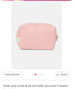 Pink Travel Pouch