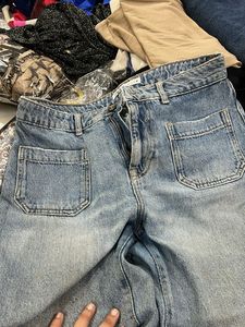Zara Blue Denim Jeans
