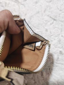 Coach Coin Pouch with Keychain