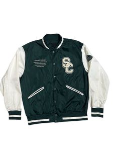 Frank Stone Korean Varsity Bomber Jacket –Medium